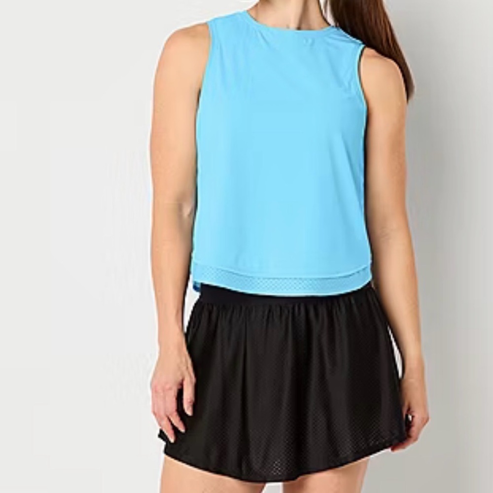 Xersion  Sleeveless Mesh Tank Top Size XL New With Tags